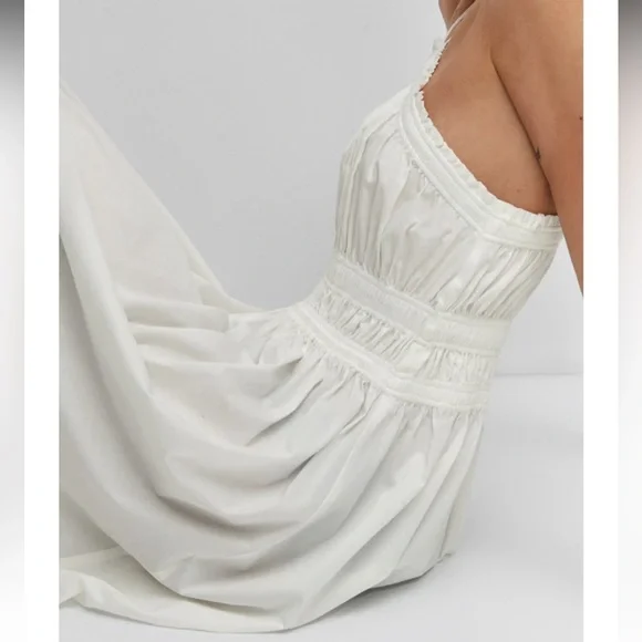 NWT Mango White Dress color is off white - Picture 4 of 8